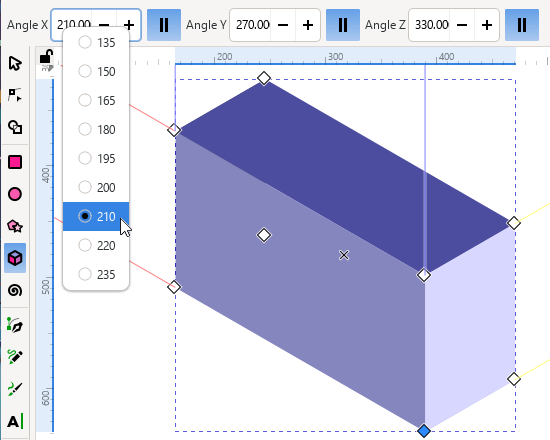 screenshot isometric box and control bar settings